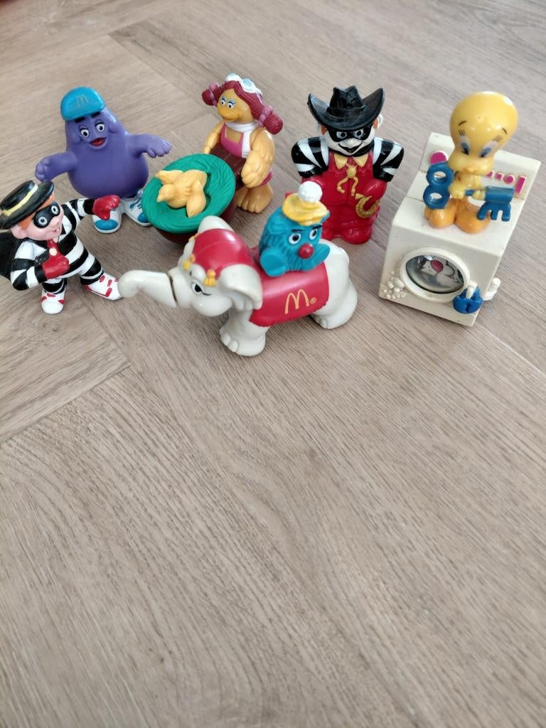 Retro Mc Donald's speelgoedfiguren, Ophalen of Verzenden