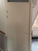 Opdek binnendeur toilet of douche, Doe-het-zelf en Verbouw, Deuren en Horren, Ophalen, Zo goed als nieuw, Binnendeur, 200 tot 215 cm