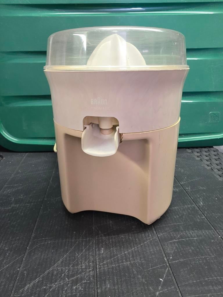 Braun Citruspers - Vintage Elektrische Sapmaker, Witgoed en Apparatuur, Juicers, Ophalen, Gebruikt, Elektrisch, Citruspers