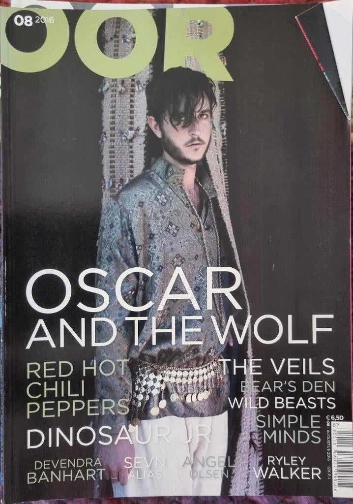 OOR 8-2016 Oscar and the Wolf Dinosaurus Jr RHCP Sven Alias, Ophalen of Verzenden, Zo goed als nieuw, Muziek, Film of Tv