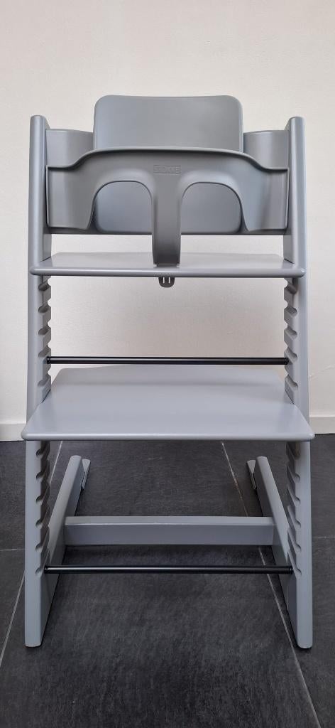 Stokke trip trap met babyset in nieuwstaat, Kinderen en Baby's, Kinderstoelen, Ophalen, Zo goed als nieuw, Meegroeistoel