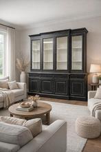 Buffetkast / vitrinekast, Ophalen of Verzenden, 25 tot 50 cm, 200 cm of meer