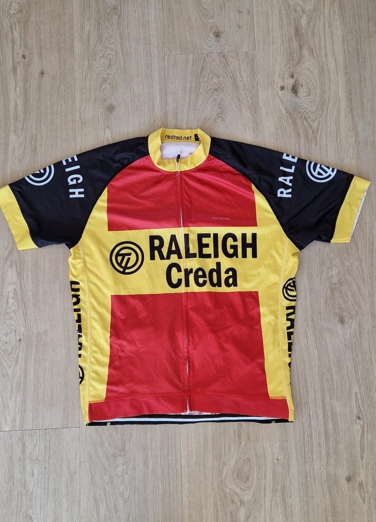 Wielershirts, Raleigh, Jumbo Visma, Ophalen of Verzenden, Zo goed als nieuw, Bovenkleding