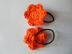 gehaakte bloem op haarelastiek, Kinderen en Baby's, Kindermode-accessoires, Ophalen of Verzenden, Nieuw, Onbekend