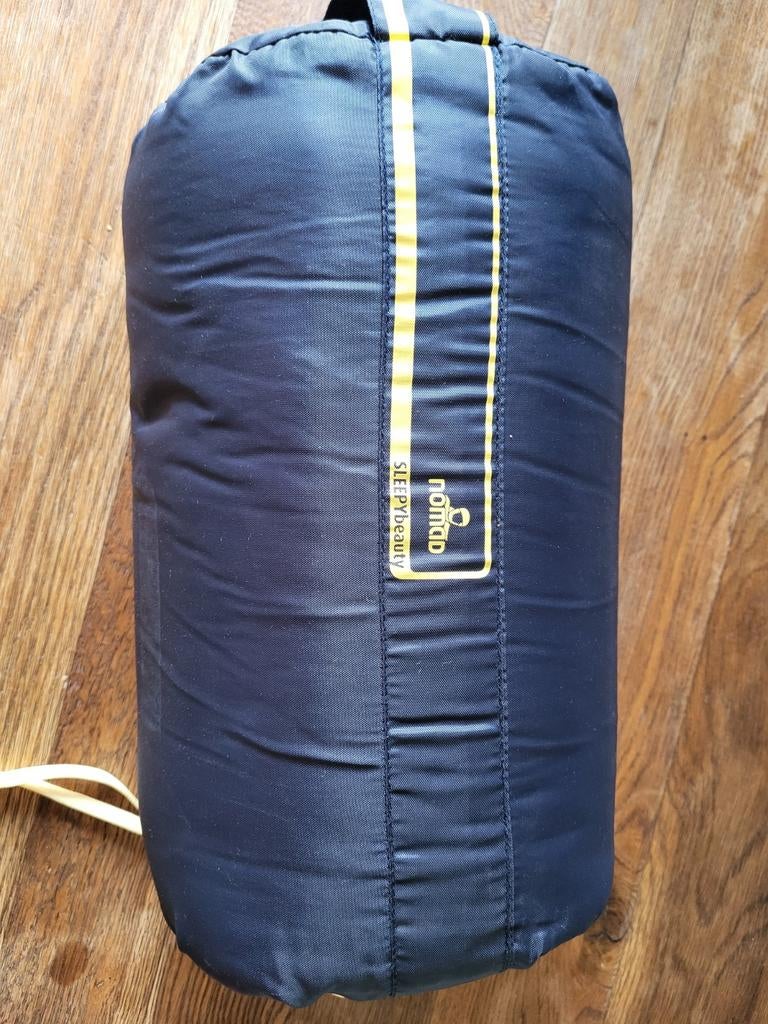 Nomad slaapzak junior 160x70 - Gebruikt, nog goed, Caravans en Kamperen, Ophalen of Verzenden, Gebruikt