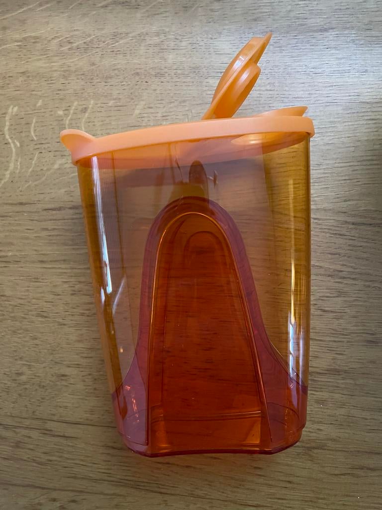 Tupperware Kan 2L - Oranje, Ophalen of Verzenden, Nieuw, Oranje, Beker of Kan