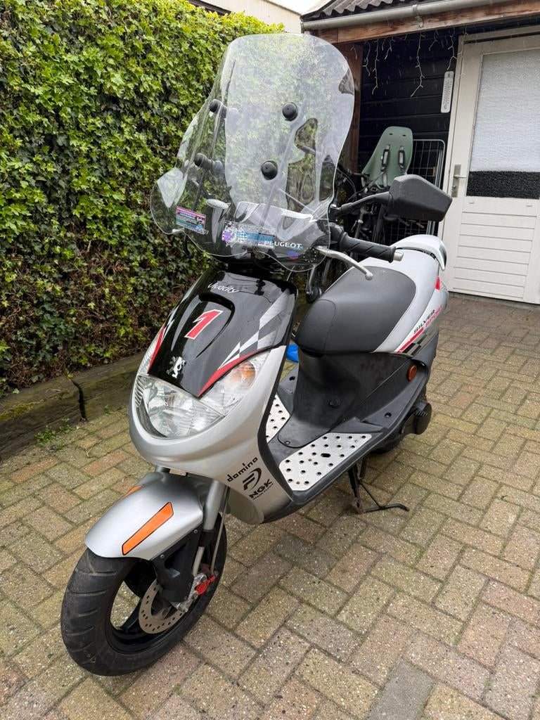 Peugeot vivacity silversport, Ophalen, Tweetakt, Zo goed als nieuw, 50 cc