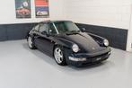 Porsche 964 Coupe C4 handgeschakeld C4 1992 'Sunroof Delete', Auto's, Porsche, Zwart, Blauw, Leder, Bedrijf