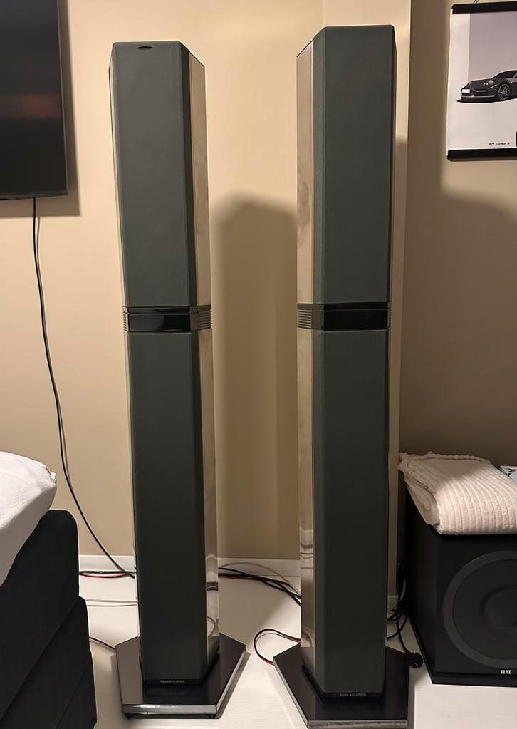 Bang & Olufsen Beovox Penta 6611 luidsprekers, Audio, Tv en Foto, Luidsprekers, Zo goed als nieuw, Front, Rear of Stereo speakers