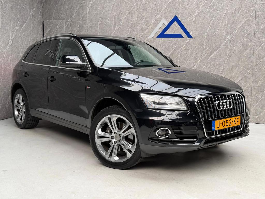 Audi Q5 3.0 TFSI quattro 3x S-Line 272 PK / Nette Auto, Auto's, Audi, Automaat, Euro 5, Gebruikt, Zwart