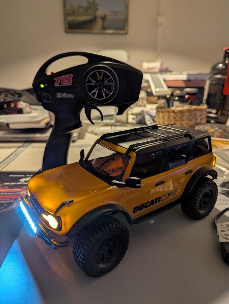 Traxxas TRX-4M 1/18 Ford Bronco, Hobby en Vrije tijd, Modelbouw | Radiografisch | Auto's, Elektro, Auto offroad, Ophalen of Verzenden