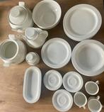 Wit Porseleinen Scherzer Bavaria Servies - Tijdloos Design, Ophalen, Gebruikt, Effen, Porselein