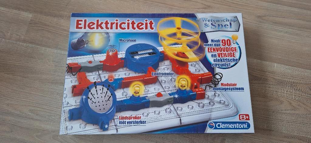 Wetenschap en spel: Electriciteit - experimenteerset, Ophalen of Verzenden, Bouwen, Met licht