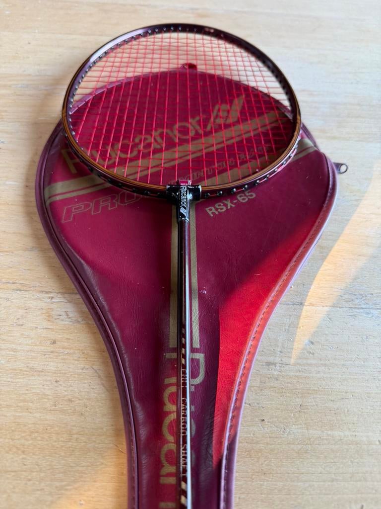 Rucanor RSX-65 badmintonracket (carbon) – licht & degelijk, Ophalen of Verzenden, Racket(s)