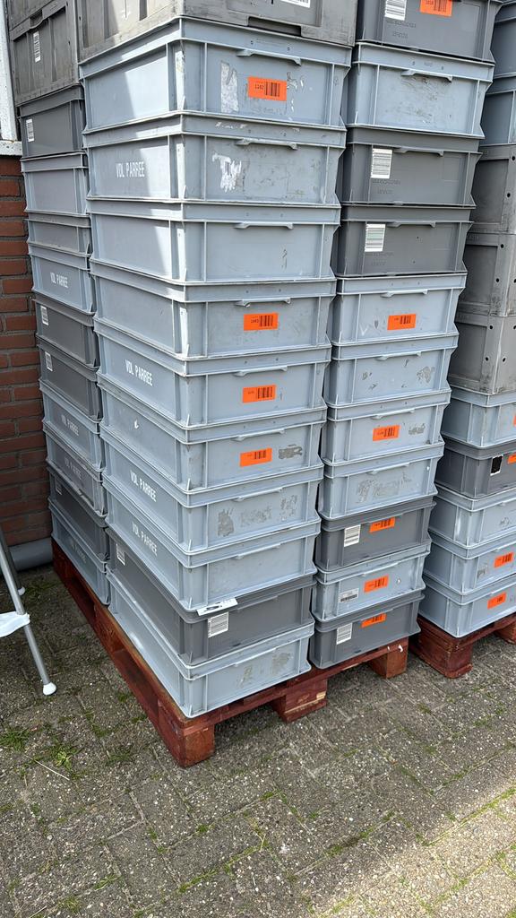 Kunststof kratten 60x40x17cm, Ophalen, 40 tot 60 cm, 50 tot 75 cm, Minder dan 35 cm