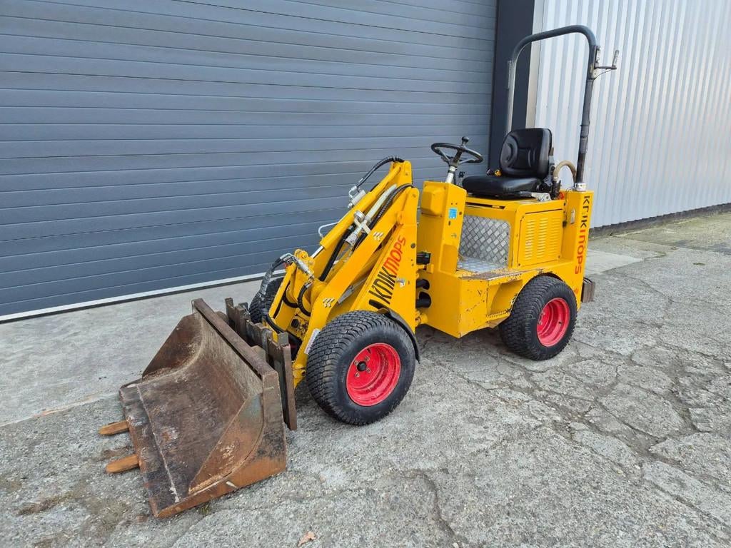 Knikmops 90 Shovel Kniklader, Wiellader of Shovel