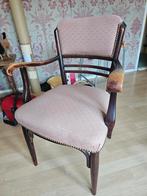 Antieke houten stoel - ideaal om opnieuw te bekleden, Ophalen