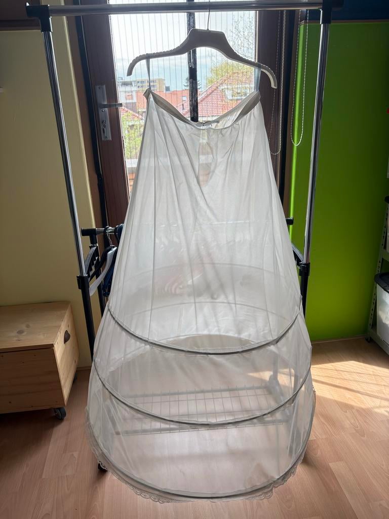 Poirier Hoepelrok XL - Perfect voor Bruidsjurken, Ophalen, Zo goed als nieuw, Wit, Accessoires