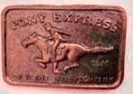 Belt buckle gesp Pony Express
Voor riem van 3,8 cm breed, Ophalen of Verzenden, Overige kleuren, Minder dan 95 cm