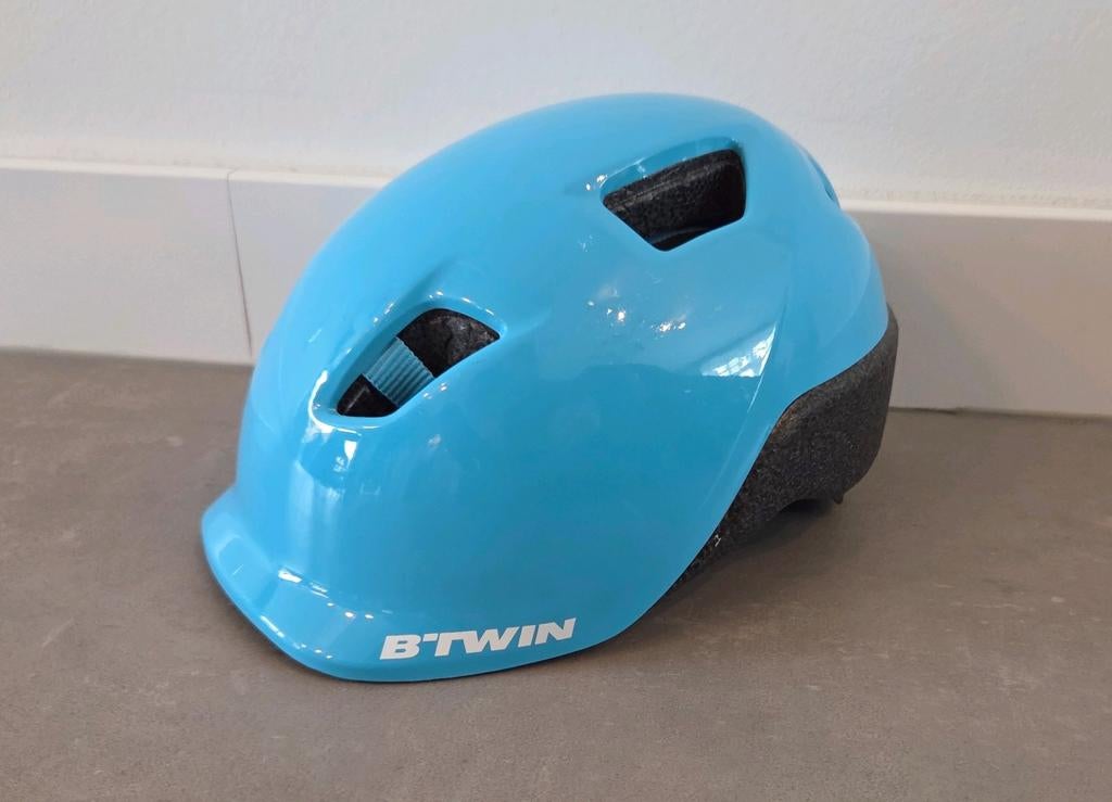 B'TWIN kinder fietshelm 48-52cm, Fietsen en Brommers, Fietsaccessoires | Fietshelmen, XS, B-twin, Jongen of Meisje, Ophalen of Verzenden