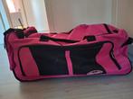 Grote roze Enrico Benetti reistas op wielen, Wieltjes, Gebruikt, 20 tot 30 cm, Ophalen of Verzenden