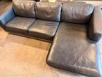Machalke leren hoekbank, Ophalen, Gebruikt