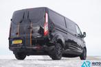 Ford Transit Custom 2.0 TDCI L2H1 DC * Automaat * LUXE * LED, Stof, 4 cilinders, 1650 kg, Zwart