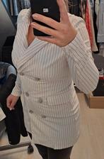 Wit gestreepte zomerjas., Kleding | Dames, Malifisent, Wit, Ophalen of Verzenden, Zo goed als nieuw