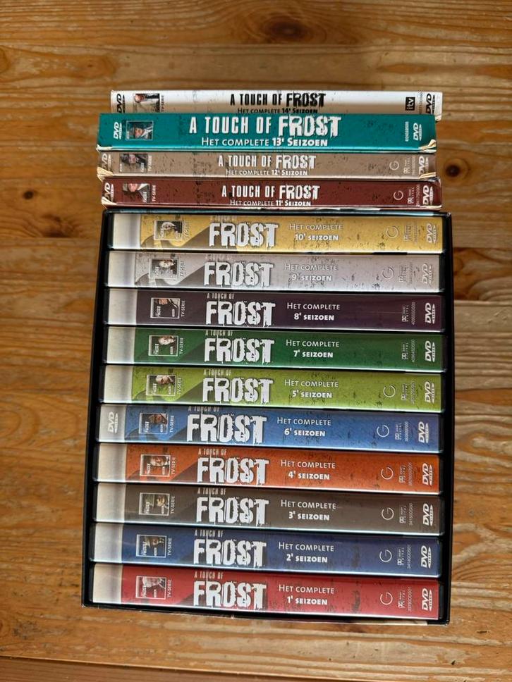 A Touch of Frost - Complete Seizoenen 1 t/m 14 DVD Boxset, Cd's en Dvd's, Dvd's | Tv en Series, Gebruikt, Boxset, Vanaf 12 jaar