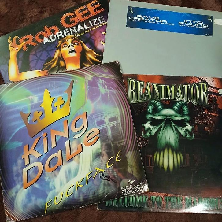 Hardcore Vinyl Bundels, Cd's en Dvd's, Vinyl | Dance en House, Gebruikt, Overige genres, 12 inch, Verzenden