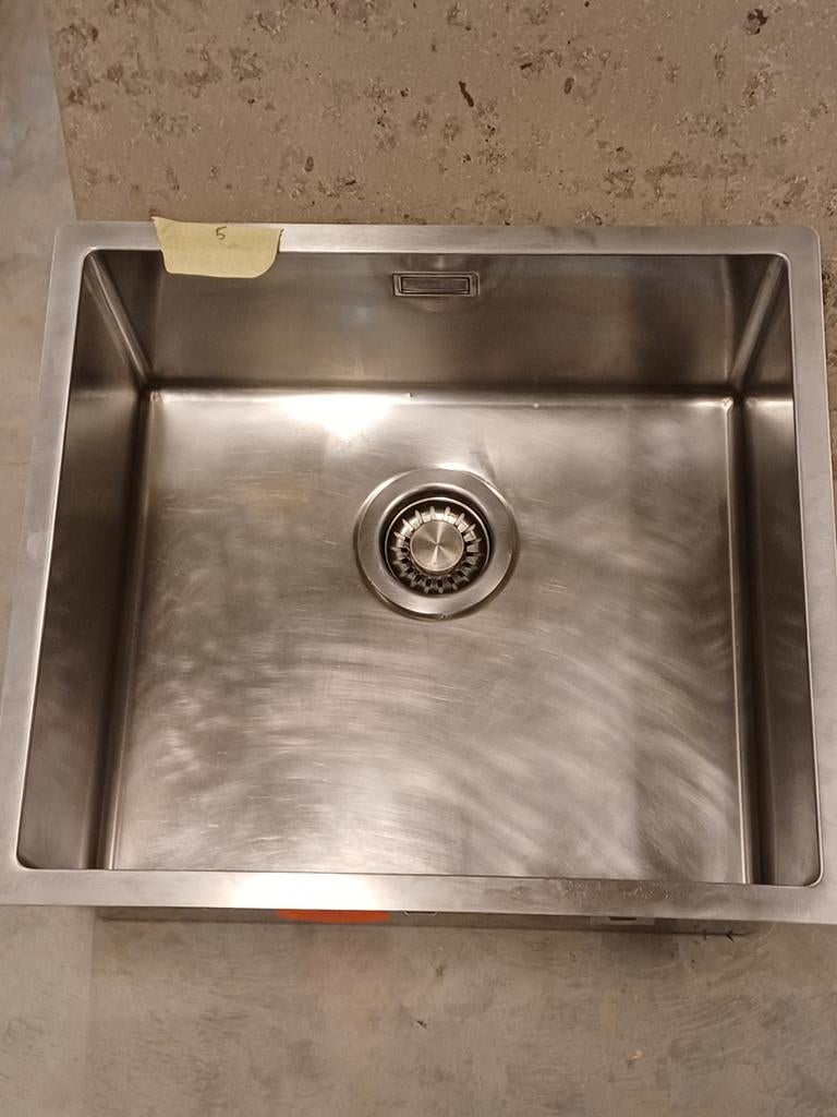 Spoelbak rvs, Ophalen of Verzenden, Zo goed als nieuw, 25 tot 50 cm, Minder dan 100 cm