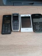 4 Oude Telefoons: 2x Nokia, 1x Samsung, 1x LG - Werken!, Telecommunicatie, Mobiele telefoons | Nokia, Gebruikt, Ophalen of Verzenden