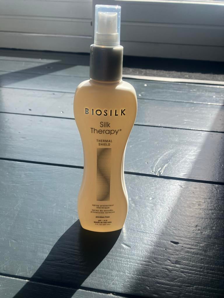 BIOSILK Silk Therapy Thermal Shield Hittebeschermer, Ophalen of Verzenden, Zo goed als nieuw, Haarverzorger of -hersteller