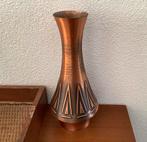 Vintage art deco roodkoperen vaas, Ophalen of Verzenden, Huis en Inrichting