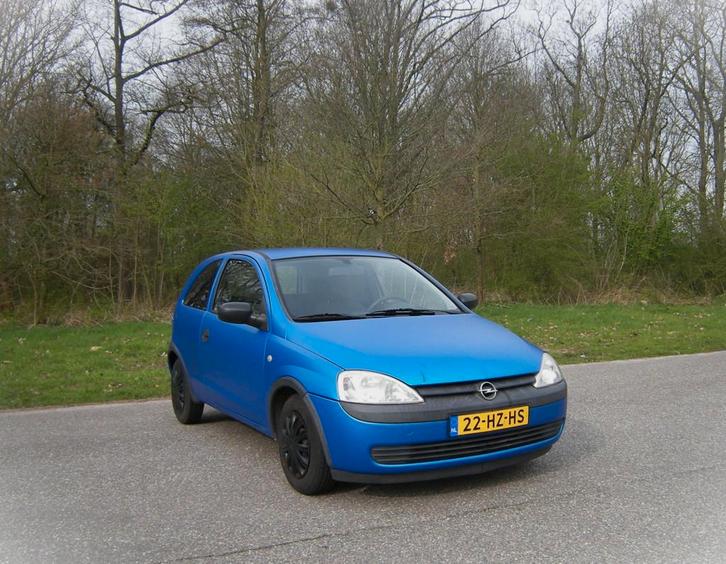 Opel Corsa 1.2-16V Inruil koopje auto is gerapt mat ., Auto's, Opel, Bedrijf, Te koop, Corsa, Metallic lak, Startonderbreker, Benzine