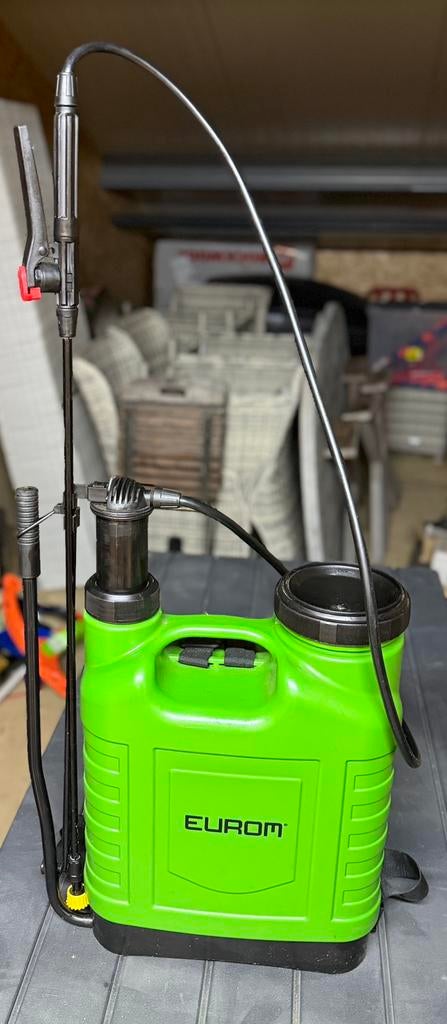 Eurom Rugsproeier Drukspuit, Ophalen, Zo goed als nieuw, Onkruidbestrijding