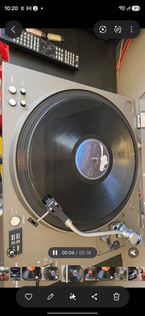 Sony PS-4750 platenspeler, Ophalen, Sony