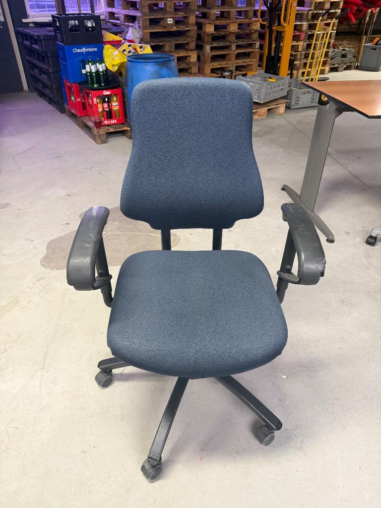 Bureaustoel, Ophalen, Gebruikt, Zwart, Bureaustoel