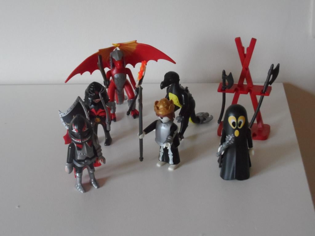 Playmobil ridder & draak, Ophalen of Verzenden, Zo goed als nieuw, Complete set