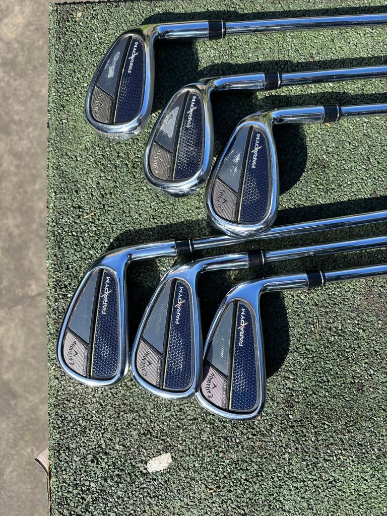Callaway Paradym ijzerset 5-PW, Sport en Fitness, Golf, Ophalen of Verzenden, Gebruikt, Set, Callaway