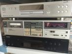 3 koppen/Direct Drive gereviseerde Denon Dr M2 cassettedeck., Ophalen of Verzenden, Denon