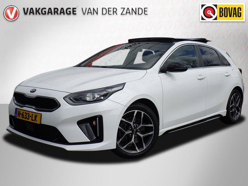 Kia Ceed 1.0 T-GDi GT-Line, Pano, Camera, Carplay, Zeer Comp, Auto's, Kia, Voorwielaandrijving, Gebruikt, Wit, Origineel Nederlands
