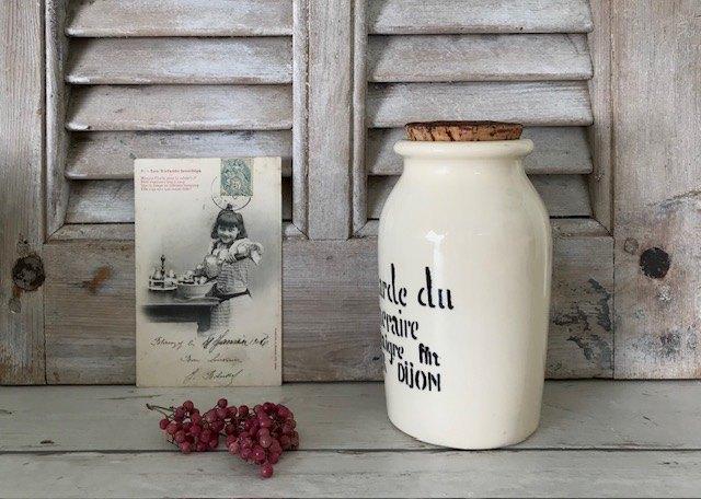 Moutarde du Temeraire originele pot met kurk, Antiek en Kunst, Ophalen of Verzenden