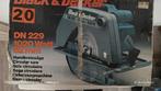 Black & Decker Cirkelzaagmachine DN 229 - 1020W, Gebruikt, Cirkelzaag, Ophalen of Verzenden, 30 tot 70 mm