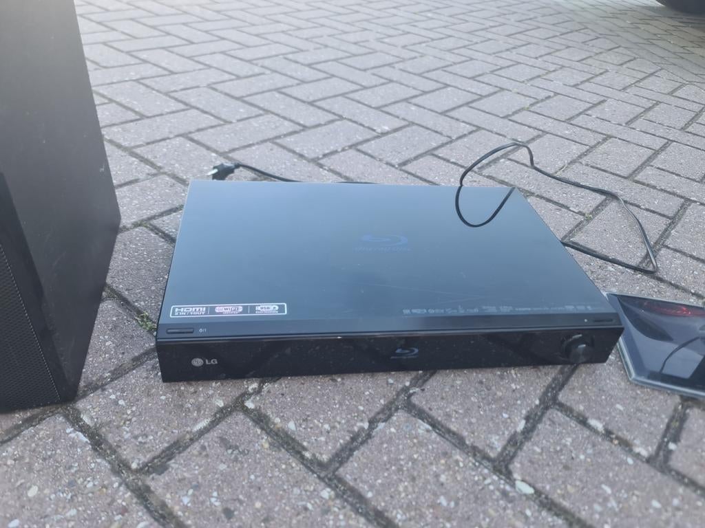 LG Blu-ray home cinema set HB965DF, Gebruikt, Blu-ray-speler, 70 watt of meer, 5.1-systeem