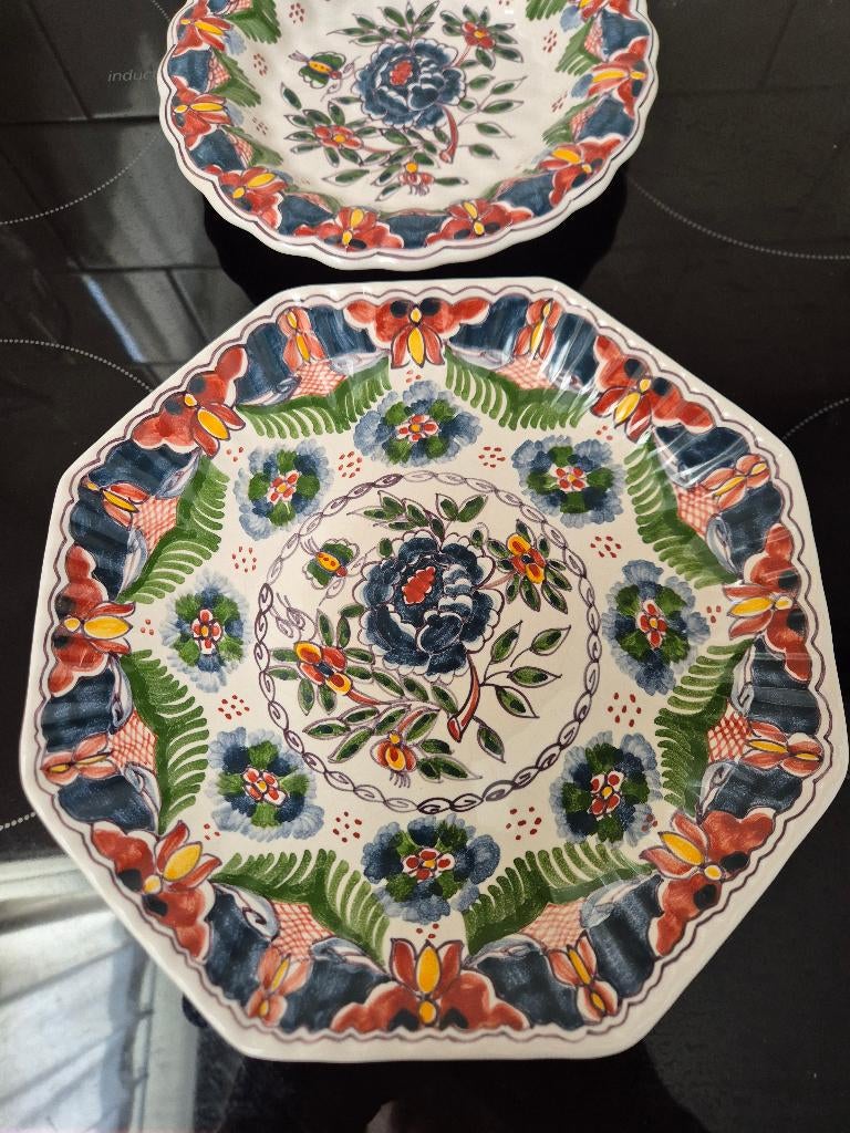 Set van 2 wandborden Makkum, Antiek en Kunst, Ophalen of Verzenden