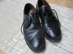 Van Lier HEREN schoenen maat 6.5 zwart leer, Zwart, Van Lier, Ophalen of Verzenden, Gedragen
