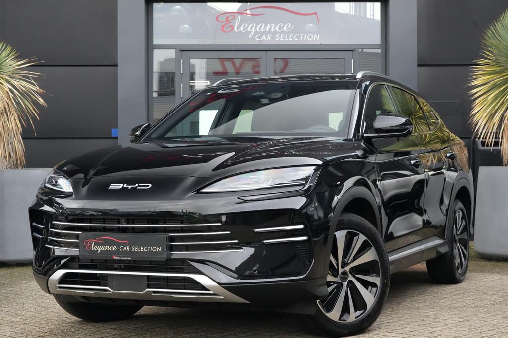 BYD SEAL U 1.5 DM-i FWD Boost 218pk Panoramadak/Stoelverwarm, Auto's, BYD, Seal U, Zwart, 4 cilinders, Zwart