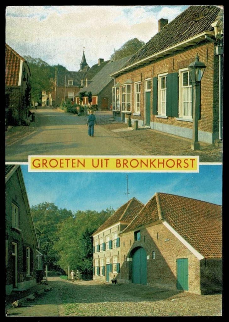 Bronkhorst : groeten uit Bronkhorst, Verzenden, 1980 tot heden, Gelopen, Noord-Brabant