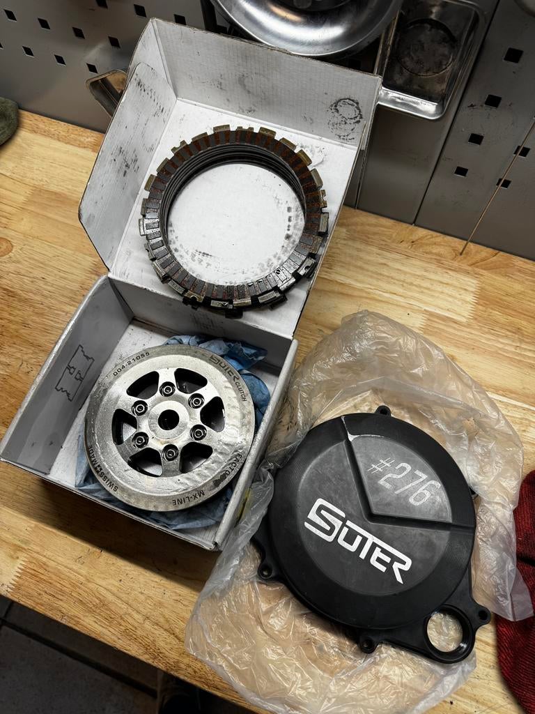 Suter MX Line CRF450R, Ophalen